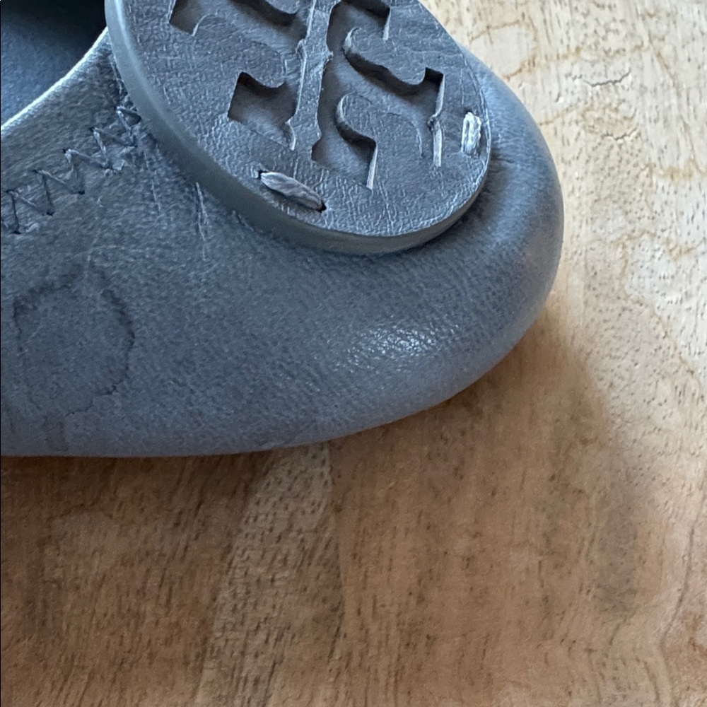 Tory Burch Minnie Leather Ballet Flats Size 7.5 - Picture 7 of 7